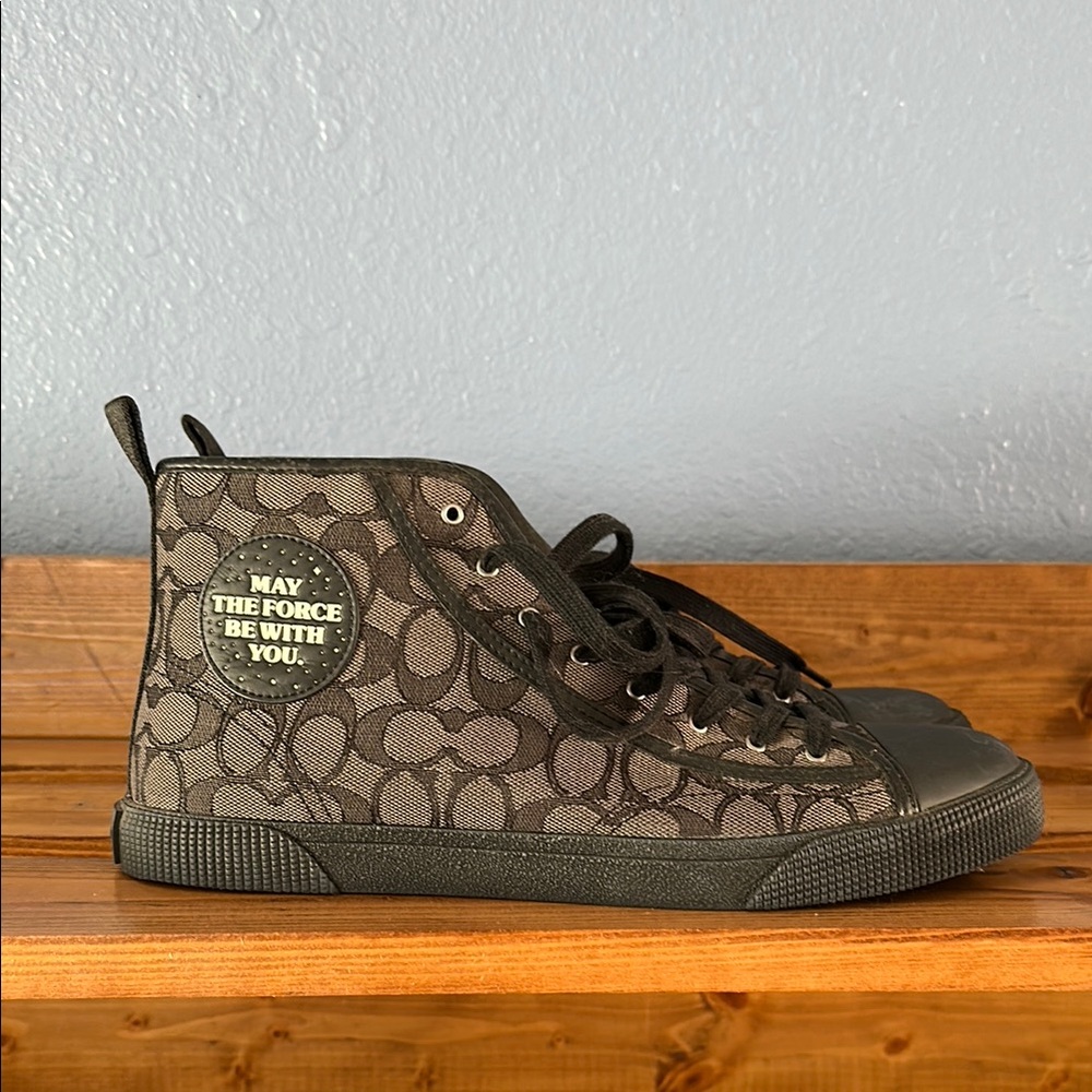 Coach Men’s Star Wars High-Top Sneakers - Black